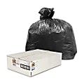 Genuine Joe® 0.35-mil Linear Low-Density Trash Liners, 10 Gallons, 24" x 23", Black, Carton Of 1000 1 thumbnail image