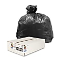 Genuine Joe Linear Low Density Trash Liners, 0.45 mil, 40-45 Gallon, Black, 250 Per Carton 1 thumbnail image