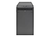 Tripp Lite 16U Wallmount Low Profile Vertical Rack Enclosure Server Cabinet - 19" 16U Wide x 35" Deep Wall Mountable for Server, LAN Switch, Patch Panel, UPS, Battery Pack - Black Powder Coat - Steel