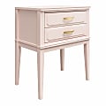 Ameriwood™ Stella Accent Table, 28"H x 23-5/8"W x 15-5/8"D, Pink 1 thumbnail image