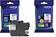 Brother® LC3029 Black; Cyan; Magenta; Yellow Ultra-High-Yield Ink Cartridges, Pack Of 4, LC3029SET-OD 1 thumbnail image