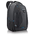 Solo Tech Laptop Backpack, Black/Blue