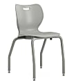 HON SmartLink Plastic 4-Leg Stackable Chairs, Platinum, Set Of 4 Chairs, HONSS4L18BEPTPL 1 thumbnail image