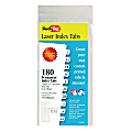 Redi-Tag® Laser Index Tabs, 7/16" x 1", White, Pack Of 180