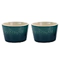 Crock-Pot® 2-Piece Stoneware Ramekin Set, 8 Oz, Green