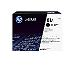 HP 81A Black Toner Cartridge, CF281A 1 thumbnail image