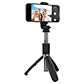 HyperGear SnapShot Wireless Selfie Stick, 7-1/2”H x 1-7/16”W x 1-13/16”L, Black, HPL15437