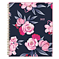 Blue Sky™ Frosted Weekly/Monthly Safety Wirebound Planner, 8-1/2" x 11", Mimi Pink, January To December 2022, 137264