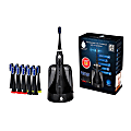 Pursonic Sonic Toothbrush With UV Sanitizing Function, 9"H x 1-1/2"W x 1-1/2"D, Black 1 thumbnail image