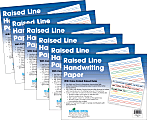 Barker Creek Handwriting Paper, 8-1/2" x 11", Raised Line, Pack Of 300 Sheets 1 thumbnail image