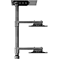 InFocus Projector Stacker Ceiling Mount - Mounting component (ceiling mount, 2 mounting arms) for projector (Tilt & Swivel) - steel - for InFocus IN112, IN114, IN146, IN5110, IN5122, IN5124, IN5533, IN5535; ScreenPlay 86XX 1 thumbnail image