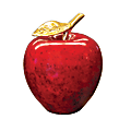 Natural Stone Apple, 3" x 4", Red