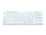 Man & Machine Really Cool Touch - Keyboard - USB - white - TAA Compliant 1 thumbnail image