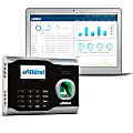 uAttend™ Biometric Time Clock System, BN6500, 5" x 7" x 2", Black 1 thumbnail image