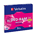 Verbatim 3x DVD-RAM Media