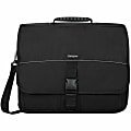 Targus® Messenger Notebook Case With 15.6" Laptop Pocket, Black 1 thumbnail image
