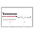 ComplyRight® Double-Window Envelopes For 4-Up W-2 (5205, 5205A, 5209) Tax Forms, 5-5/8" x 9", Self-Seal, White, Pack Of 200 Envelopes