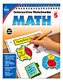 Carson-Dellosa Interactive Notebook For Math, Grade 5