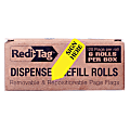 Redi-Tag Sign Here Arrow Flags Dispenser Refills - 720 x Yellow - 1.88" x 0.56" - "SIGN HERE" - Yellow - Removable, Self-adhesive - 6 / Box 1 thumbnail image