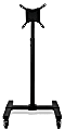 Mount-It! Height-Adjustable Mobile TV Stand For 13” - 42” Screens, Black 1 thumbnail image