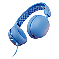 Skullcandy Grom Wired Children's Over-Ear Headphones With Microphone, Surf Blue, SKDS6KAYR740 1 thumbnail image