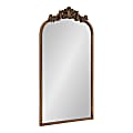Uniek Kate And Laurel Arendahl Arched Mirror, 30-3/4”H x 19”W x 1-1/2”D, Gold