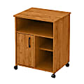 South Shore Axess Laminate Printer Cart On Wheels, Country Pine 1 thumbnail image