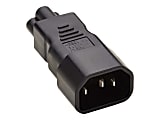 Tripp Lite IEC C14 to IEC C5 Power Cord Adapter - 7A, 125V, Black - Power connector adapter - IEC 60320 C14 to IEC 60320 C5 - AC 100-250 V - 7 A - black - North America
