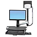 Ergotron StyleView Sit-Stand Combo Mount System With Work Surface, 45-270-026 1 thumbnail image