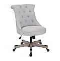 Office Star™ Hannah Tufted Office Chair, Fog/Gray