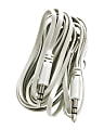 Duracell® 3.5mm Stereo Audio Cable, 10', White