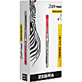 Zebra Pen Zazzle Liquid Highlighters - Chisel Point Style - Pink - Silver Barrel - 1 Each 1 thumbnail image