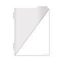 Russell & Hazel Signature Spiral Inserts, Paper Pocket, 6" x 8", White, Pack Of 3 Inserts 1 thumbnail image