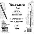 Paper Mate Flair Point Guard Felt Tip Marker Pens - Medium Pen Point -  Green Water Based Ink - 1 Dozen - R&A Office Supplies