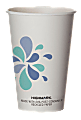 Highmark® Hot Coffee Cups, 16 Oz, White/Blue/Black, Pack Of 50 1 thumbnail image