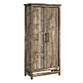 Sauder® Granite Trace 72"H Storage Cabinet, Rustic Cedar