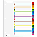 Cardinal® OneStep A-Z Index System, Multicolor 1 thumbnail image