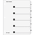 Cardinal® OneStep® Index System, 1-5 Tab, Clear 1 thumbnail image