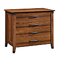 Sauder® Carson Forge 34-1/2"W x 20-3/8"D Lateral 2-Drawer File Cabinet, Washington Cherry 1 thumbnail image
