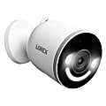 Lorex 4K Indoor/Outdoor Wi-Fi Security Camera With Smart Security Lighting, White 1 thumbnail image