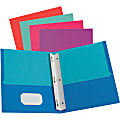 Oxford Letter Recycled Pocket Folder, 8 1/2" x 11", 100 Sheet Capacity, 2 Pocket(s), Assorted, 10% Recycled, 50 / Box, 52076 1 thumbnail image