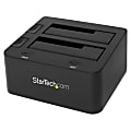 StarTech.com SuperSpeed USB 3.0 to Dual 2.5/3.5in SATA Hard Drive Docking Station 1 thumbnail image