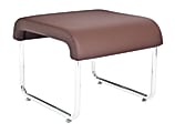 OFM Uno Backless Seat, 20 1/2"H x 28 1/2"W x 28 1/2"D, Brown