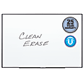 Quartet® Nano Magnetic Dry-Erase Whiteboard, 96" x 48", Aluminum Frame With Black Finish