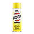 Professional Easy-Off Heavy Duty Oven & Grill Cleaner - 24 fl oz (0.8 quart) - Lemon Floral ScentAerosol Spray Can - 6 / Carton - White 1 thumbnail image