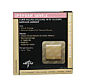 Medline Optifoam Gentle Silicone Border Dressings, 6" x 6", Tan, Pack Of 10 1 thumbnail image