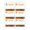Custom Printed 2-Color Laser Sheet Labels And Stickers, 3-1/3" x 4" Rectangle, With Perforation, 6 Per Sheet, 100 Sheets Per Box 1 thumbnail image