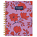 TF Publishing Weekly/Monthly Luxe Planner, 7" x 9", Blooming Petals, July 2022 To June 2023
