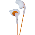 JVC Gumy HA-EN10-W Earphone - Stereo - White - Wired - Earbud - Binaural - In-ear - 3.28 ft Cable