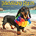 2025 Willow Creek Press Mini Wall Calendar, 7” x 7”, Dachshund, January 2025 To December 2025, 45749 1 thumbnail image